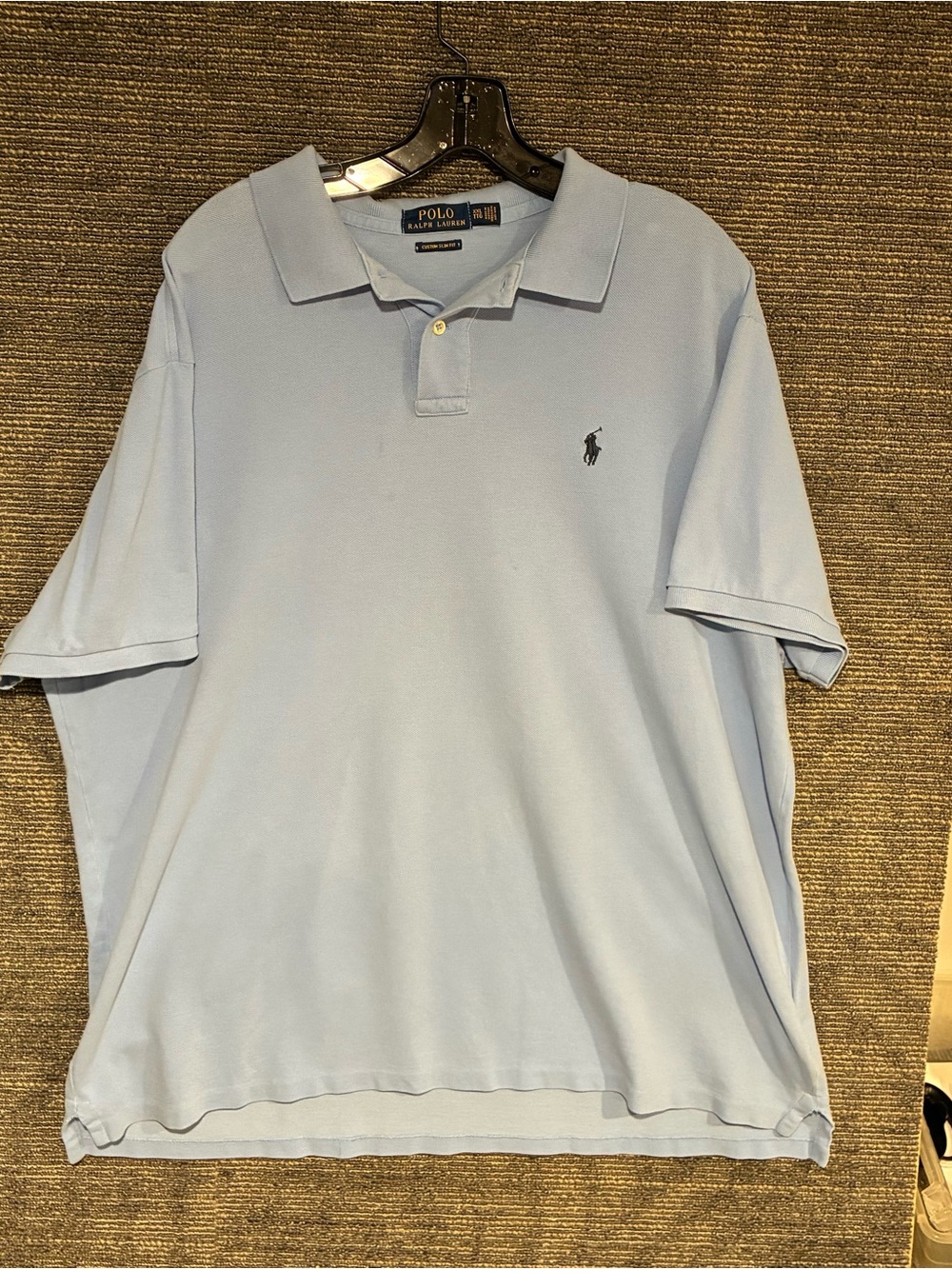 POLO Ralph Lauren Slim fit Light Blue Men’s Classic Polo Sz XXL
